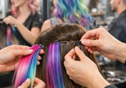 Farbenfrohe Verwandlung: Von sanften Übergängen bis zum markanten Ansatz – das Spiel mit dem Haar wirkt wie ein neues Kapitel